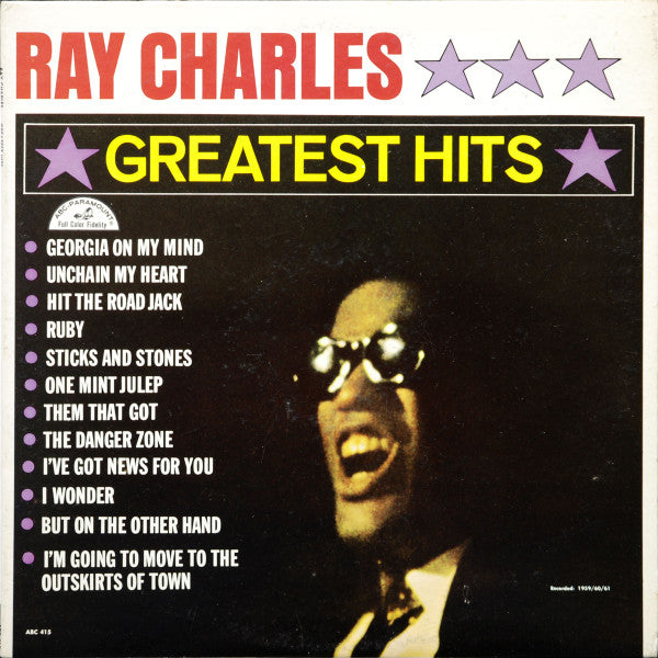 Ray Charles- Greatest Hits