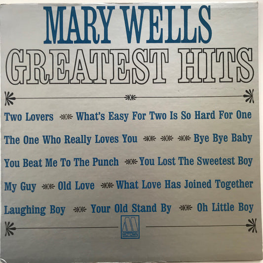 Mary Wells – Greatest Hits
